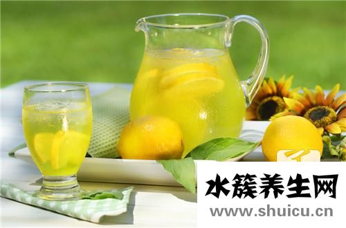 檸檬水的好處