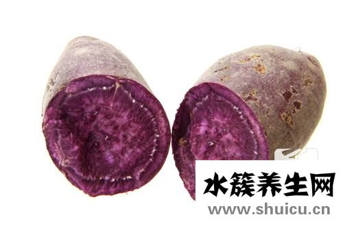 蒸紫薯