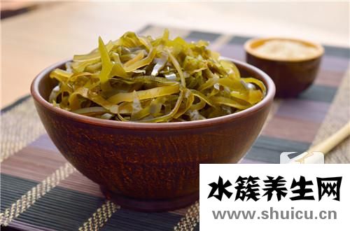 女人常吃海帶效果
