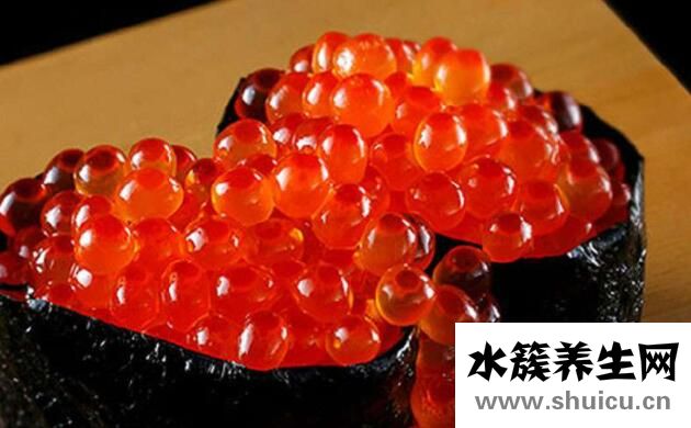 魚籽的營養價值及功效