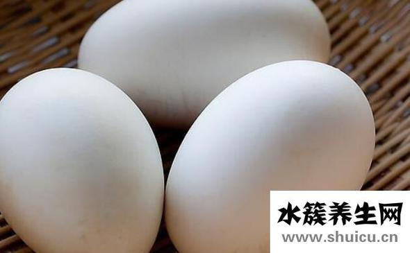 鵝蛋的功效與作用禁忌