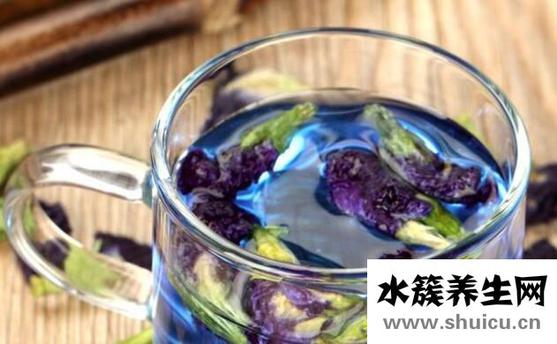 藍蝴蝶花泡水喝的功效