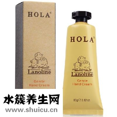赫拉HOLA綿羊油溫和嫩手霜