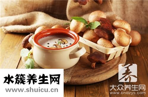 豆腐蘑菇湯