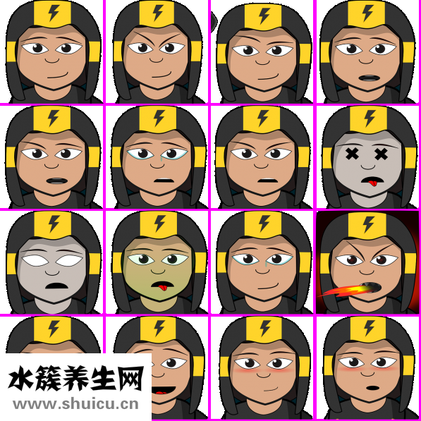 頭部骨骼結(jié)構(gòu)圖