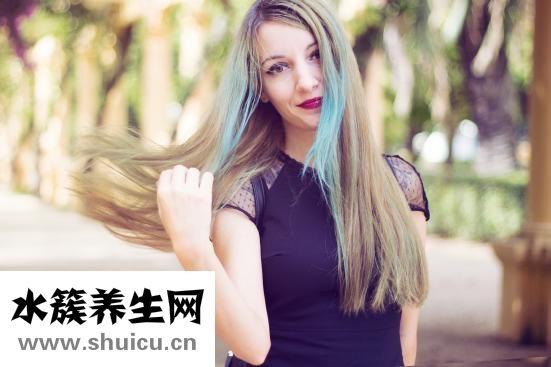 頭發軟化前后效果圖