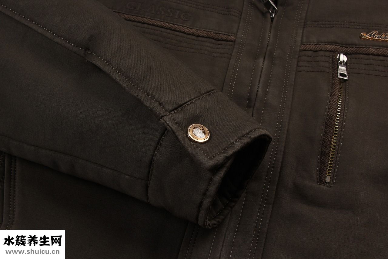 皮袖棉衣怎么清晰