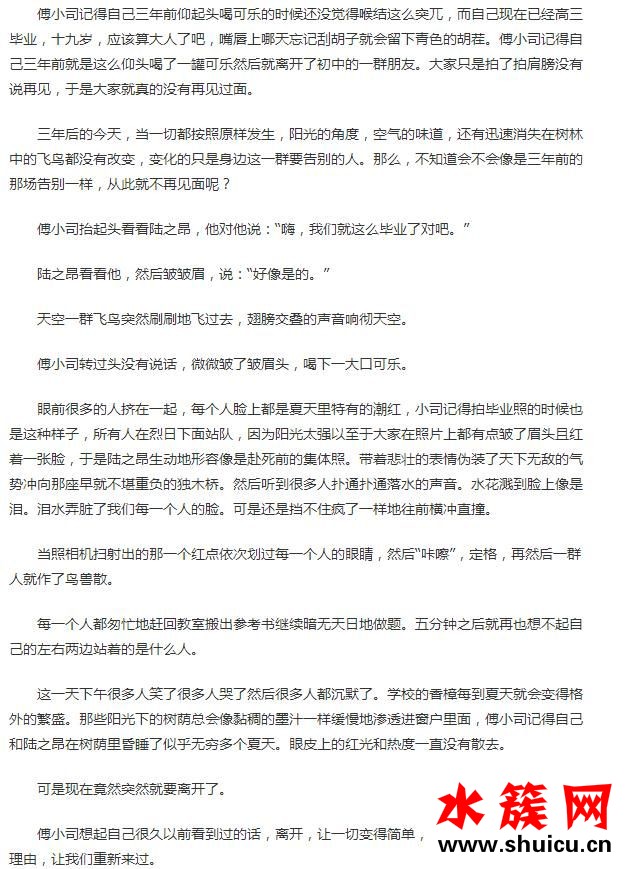 夏至未至小說詳細(xì)內(nèi)容簡介