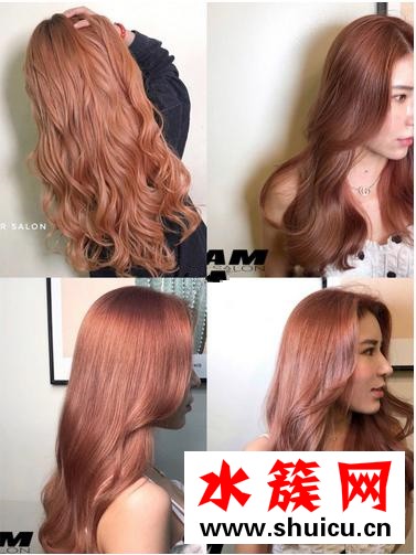 長卷發染什么顏色好看