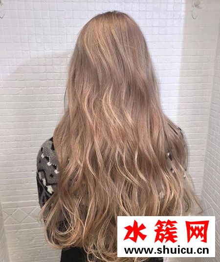 長卷發染什么顏色好看