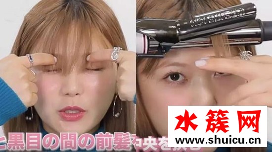 劉海長了怎么吹露額頭