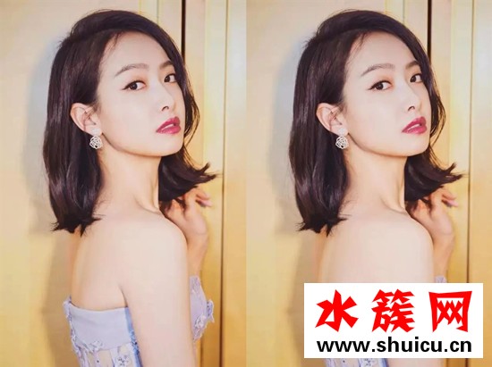 適合大臉的短發(fā)發(fā)型