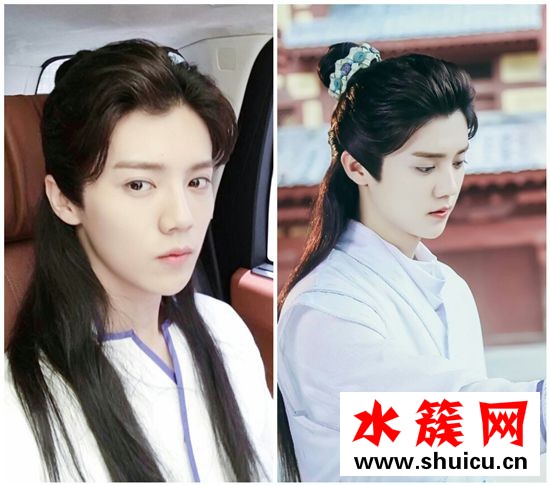 少女心炸裂!擇天記鹿晗有劉海的樣子實在太帥 擇天記鹿晗圖片