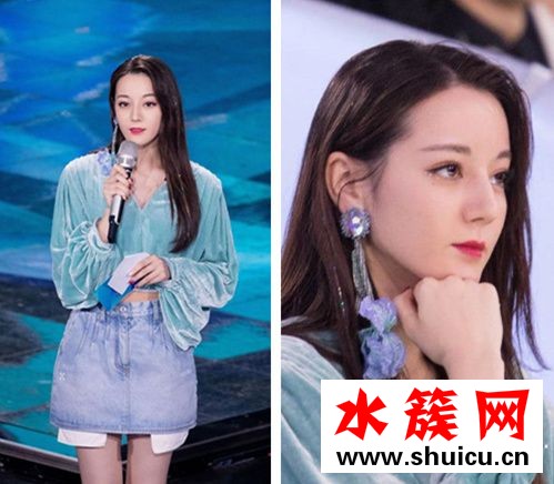 迪麗熱巴最新短發(fā)造型