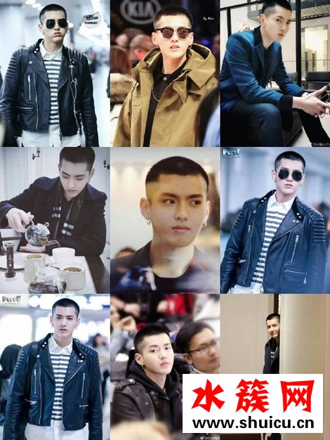 吳亦凡造型像光頭強