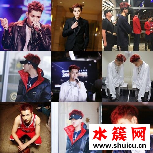 吳亦凡造型像光頭強