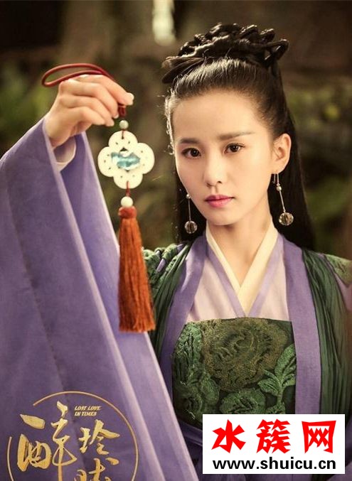 《醉玲瓏》劉詩詩最新古裝上線 發際線高被吐槽像男的 劉詩詩古裝