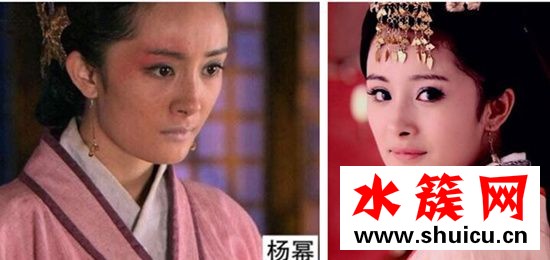 楊冪寶貝兒丑妝