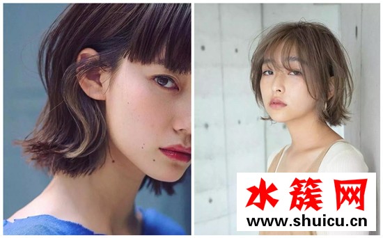 2019流行層次短發發型圖片女 帶層次的齊肩短發發型 2019流行層次短發發型圖片女