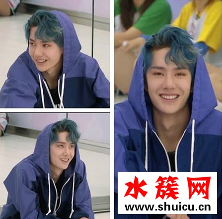 男生染什么顏色頭發好看 王一博灰藍色頭發圖片欣賞 王一博灰藍色頭發圖片欣賞