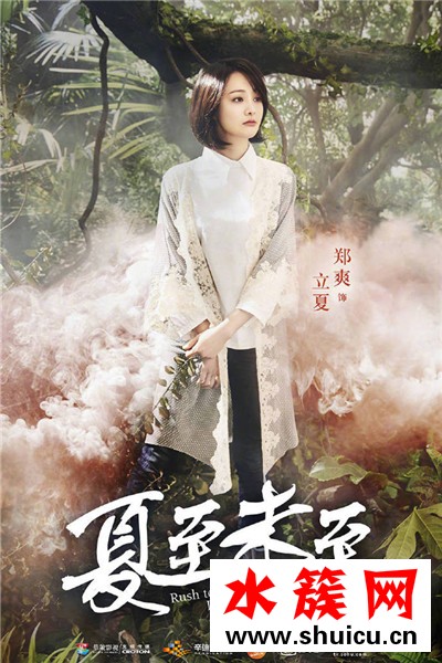 夏至未至曝光森系海報