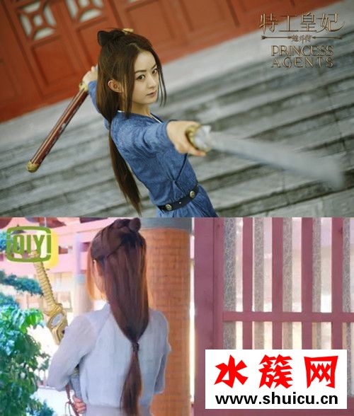 楚喬傳趙麗穎發型