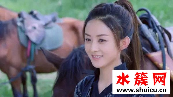 楚喬傳趙麗穎馬尾辮發型