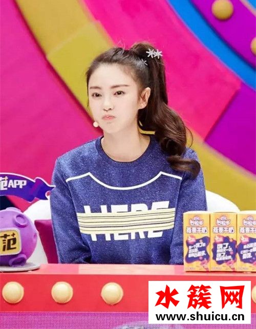 楚喬傳趙麗穎馬尾辮發型