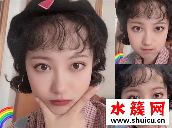 頭發少齊肩短發燙什么卷 2019流行短發燙什么卷 頭發少齊肩短發燙什么卷