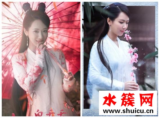 鞠婧祎白蛇傳造型