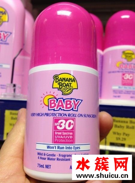 香蕉船防曬霜的氣味