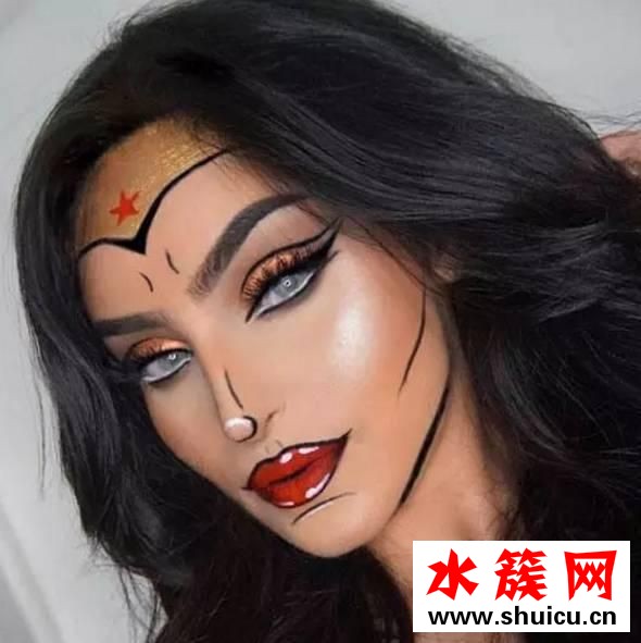 萬圣節破碎娃娃妝怎么畫