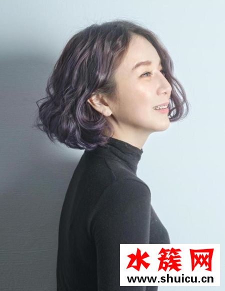 大臉適合什么長度的短發(fā) 春夏流行顯臉小短卷發(fā)圖片 大臉適合什么長度的短發(fā)