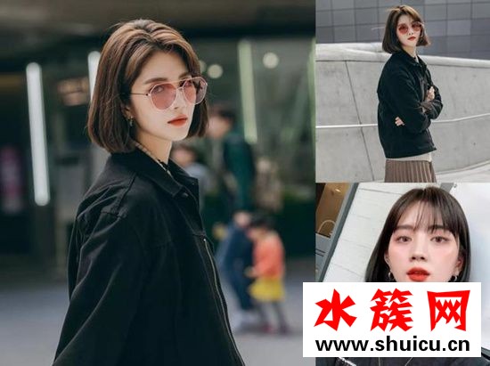 2019流行齊臉短發發型圖片 齊臉短發怎么燙內扣 2019流行齊臉短發圖片