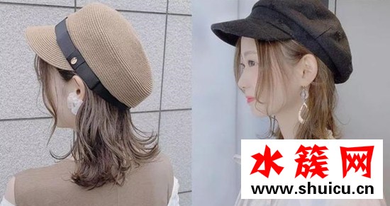 半長不短的頭發造型圖片