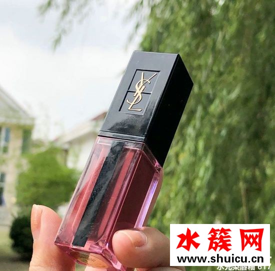 YSL水光染唇釉617試色