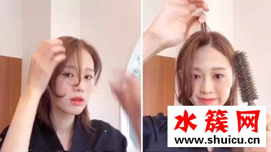 自己剪劉海首先怎么把劉海留出來